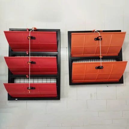 شاتر مرغداری دو طبقه و سه طبقه